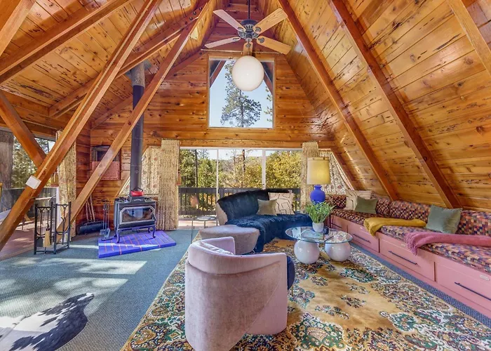 Sugar Pine Haus- A Frame Cabin W/ Hot Tub